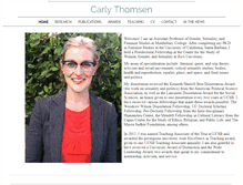 Tablet Screenshot of carlythomsen.com